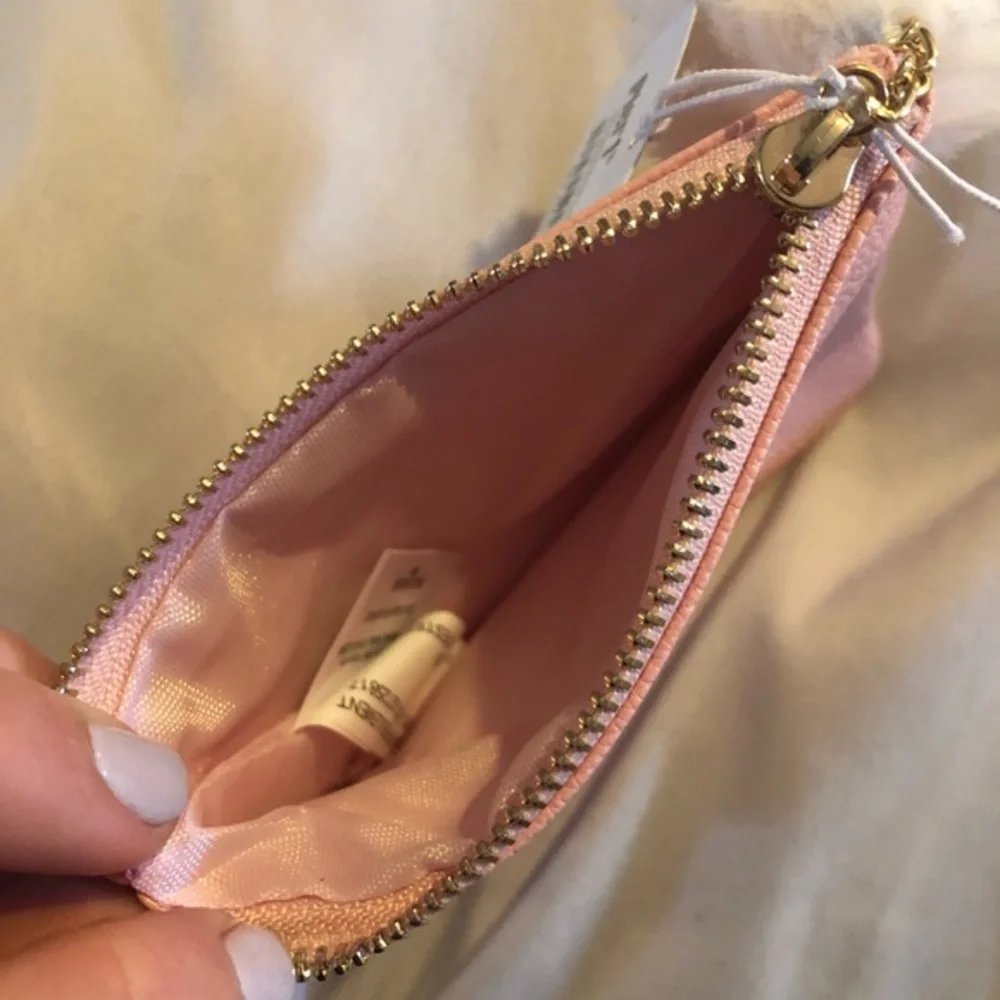 NWT Pink Change‎ Purse/ Card Holder